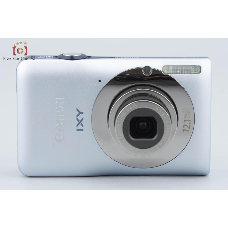 【中古】Canon キヤノン IXY 200F シルバー コンパクトデジタルカメラ｜five-star-camera｜04