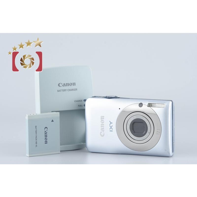 Canon - 中古 IXY 200F シルバー  M555 キヤノン 【中古】Canon IXY 200F シルバー コンパクトデジタル