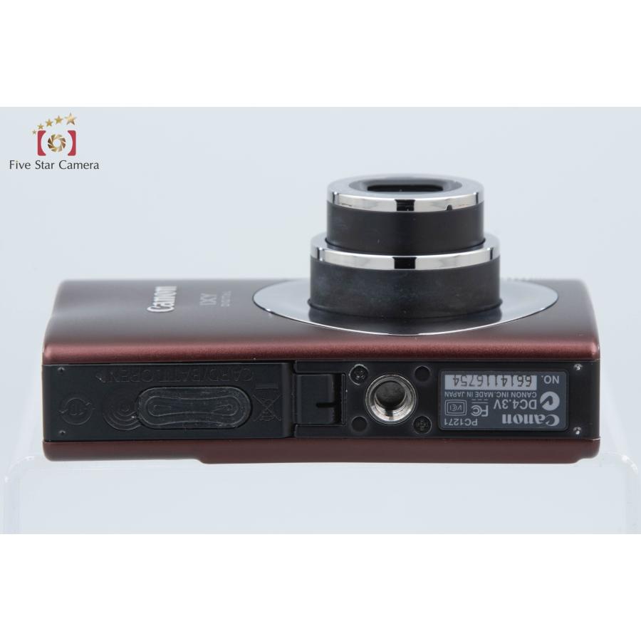 【中古】Canon キヤノン IXY Digital 20 IS ブラウン コンパクトデジタルカメラ 元箱付き｜five-star-camera｜09