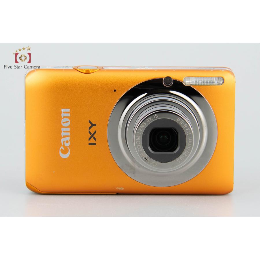 【中古】Canon キヤノン IXY 210F オレンジ コンパクトデジタルカメラ｜five-star-camera｜04