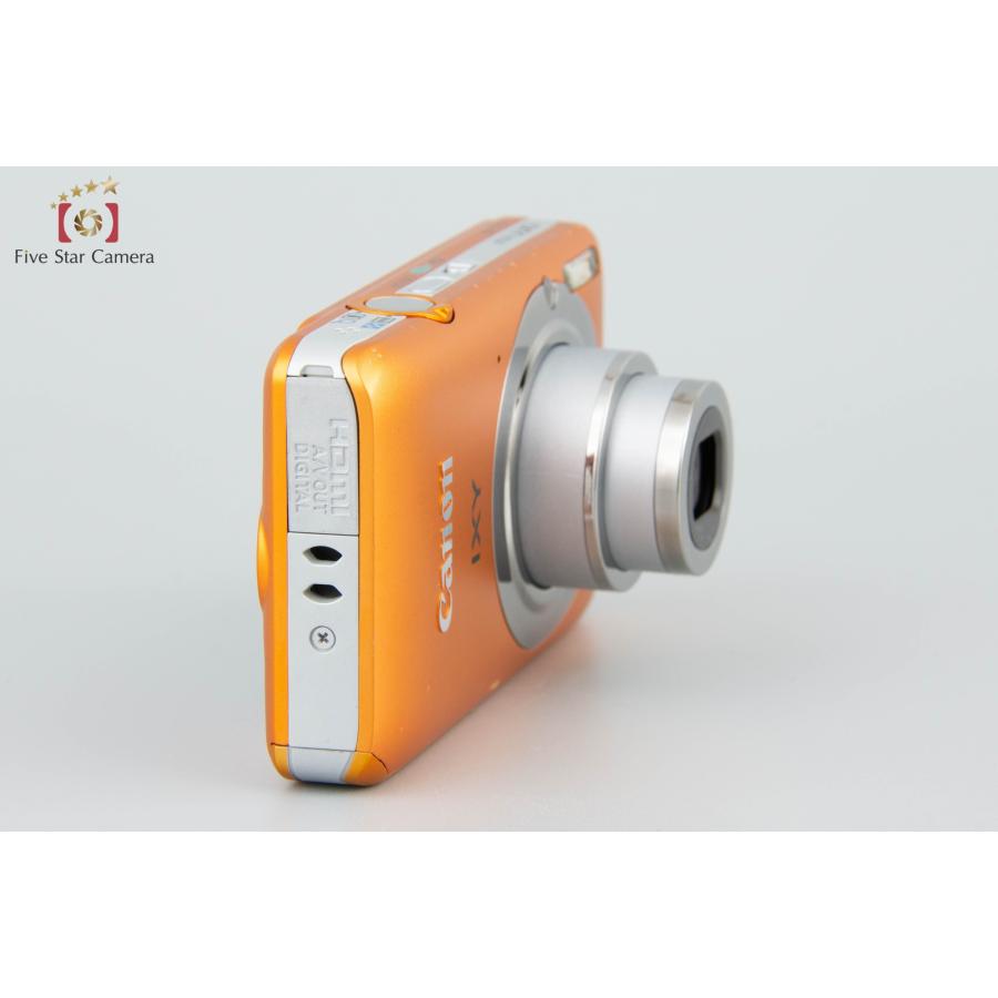 【中古】Canon キヤノン IXY 210F オレンジ コンパクトデジタルカメラ｜five-star-camera｜07