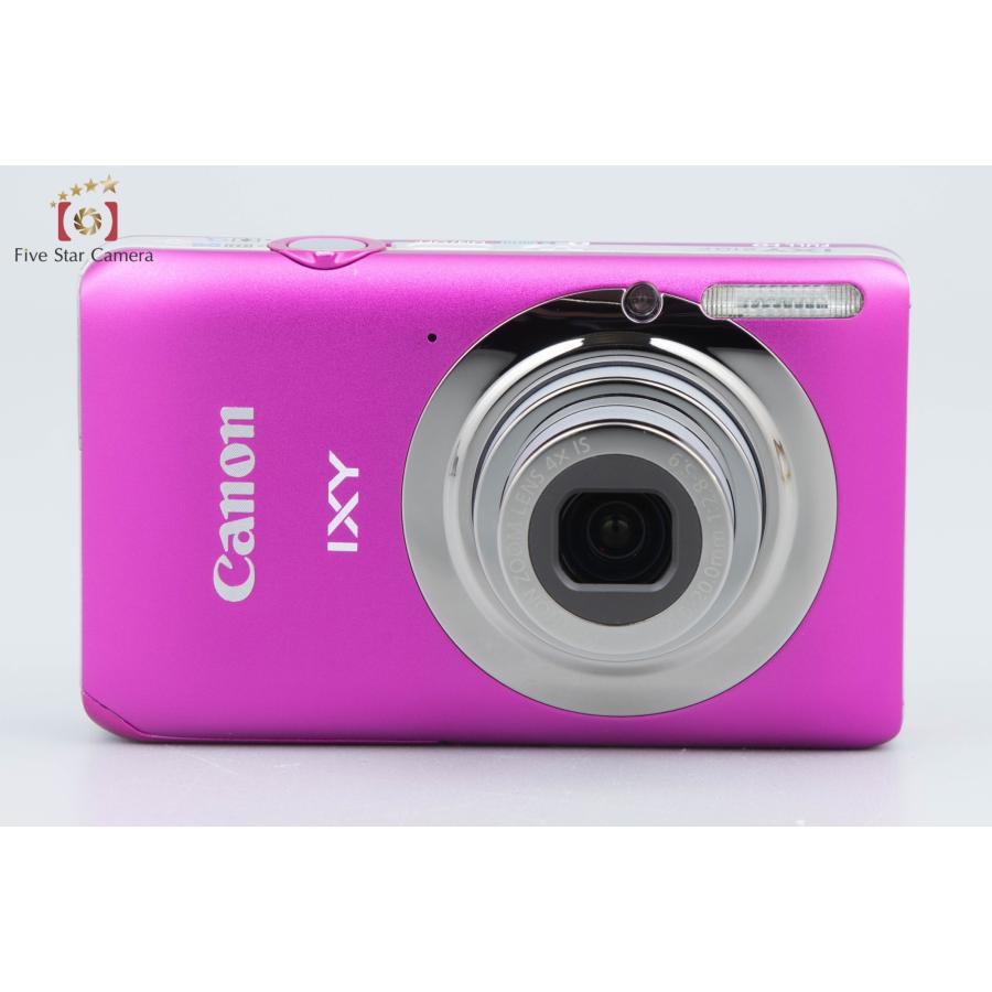 【中古】Canon キヤノン IXY 210F ピンク コンパクトデジタルカメラ｜five-star-camera｜04