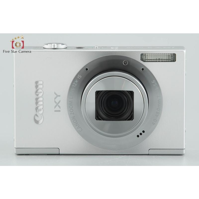 IXY 【中古】Canon キヤノン 3 シルバー コンパクトデジタルカメラ 元