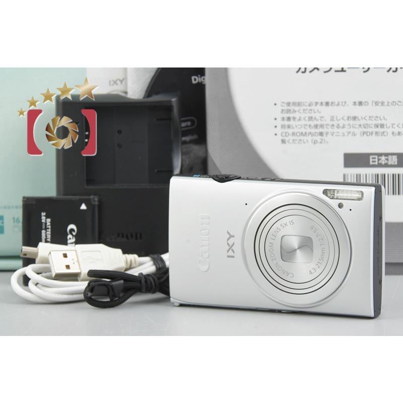 Canon キャノン IXY420F コンパクトデジタルカメラ シルバー 美品】Canonキャノンデジタルカメラ IXY420F FULL HDシルバー