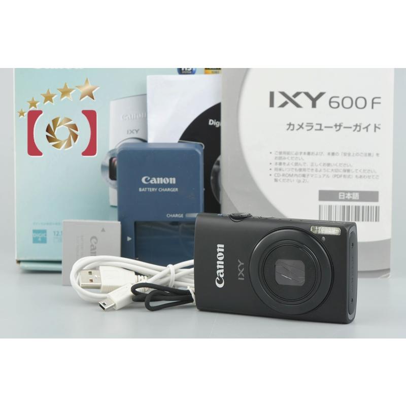 Canon IXY 600F ブラック コンパクトデジタルカメラ 箱あり Canon IXY 600F ブラック コンパクトデジタルカメラ 箱あり