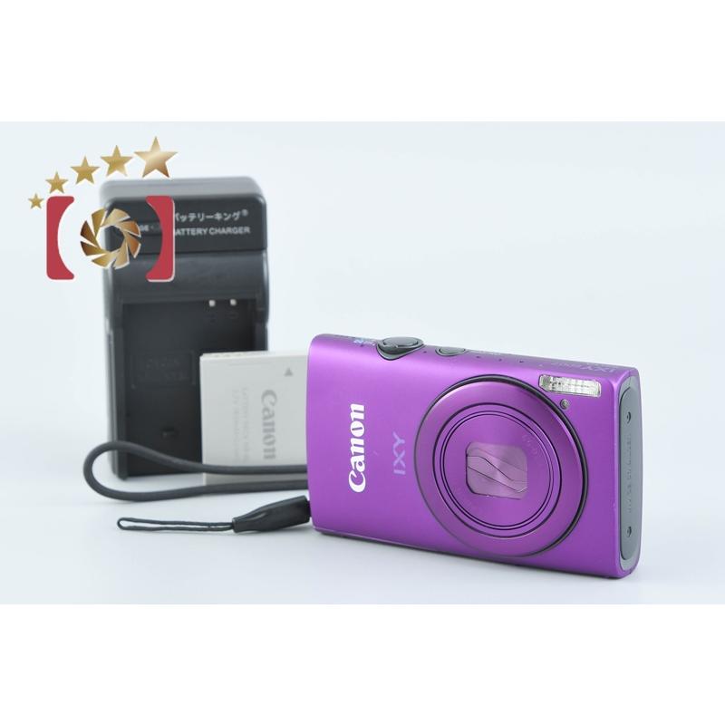 Canon IXY600F パープル コンパクトデジタルカメラ バッテリー2個