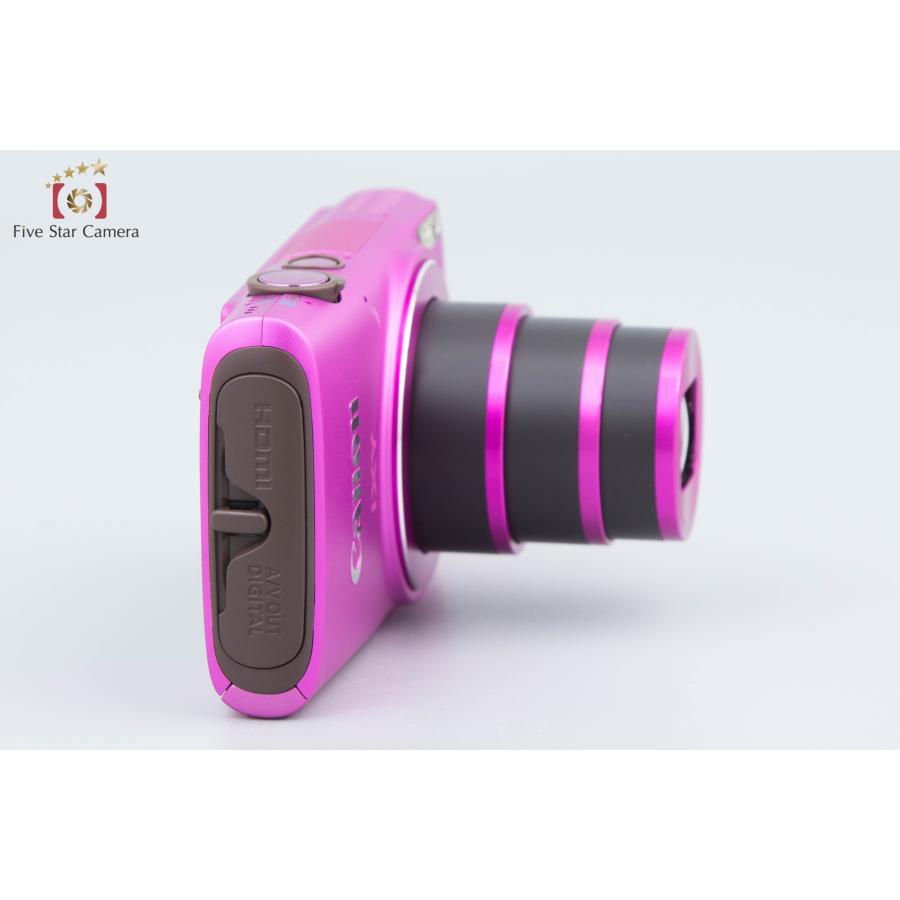 【中古】Canon キヤノン IXY 610F ピンク コンパクトデジタルカメラ｜five-star-camera｜07