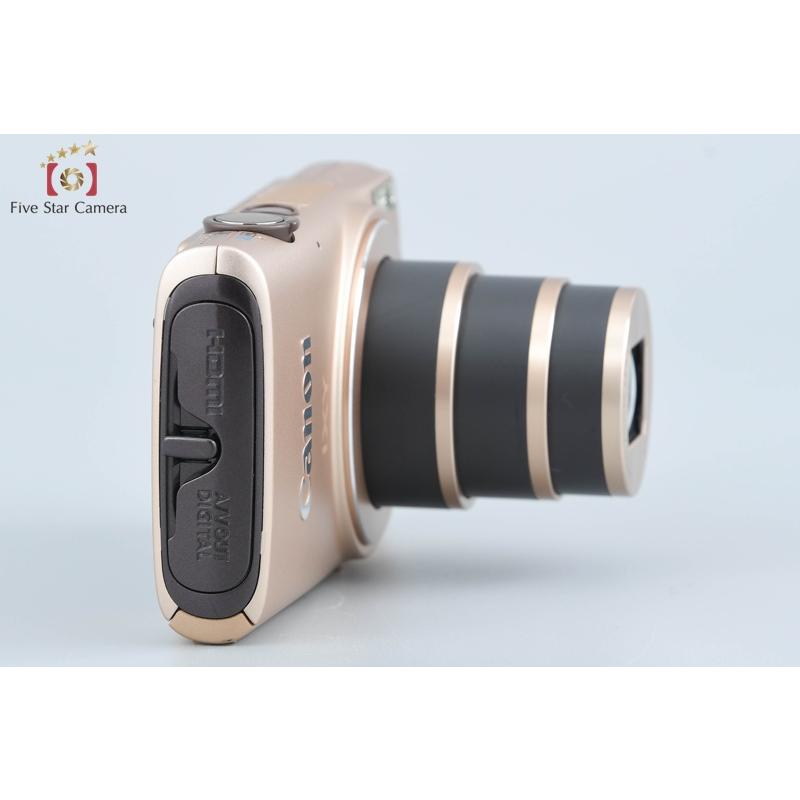 中古】Canon キヤノン IXY 620F ゴールド コンパクトデジタル