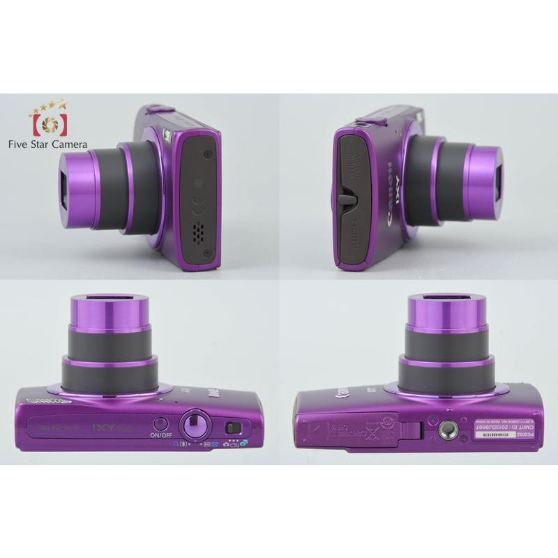 キヤノン 【中古】Canon IXY 630 パープル コンパクトデジタル キヤノン 【中古】Canon IXY 630 パープル コンパクトデジタル