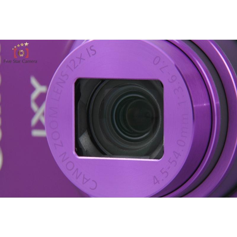 キヤノン 【中古】Canon IXY 630 パープル コンパクトデジタル キヤノン 【中古】Canon IXY 630 パープル コンパクトデジタル