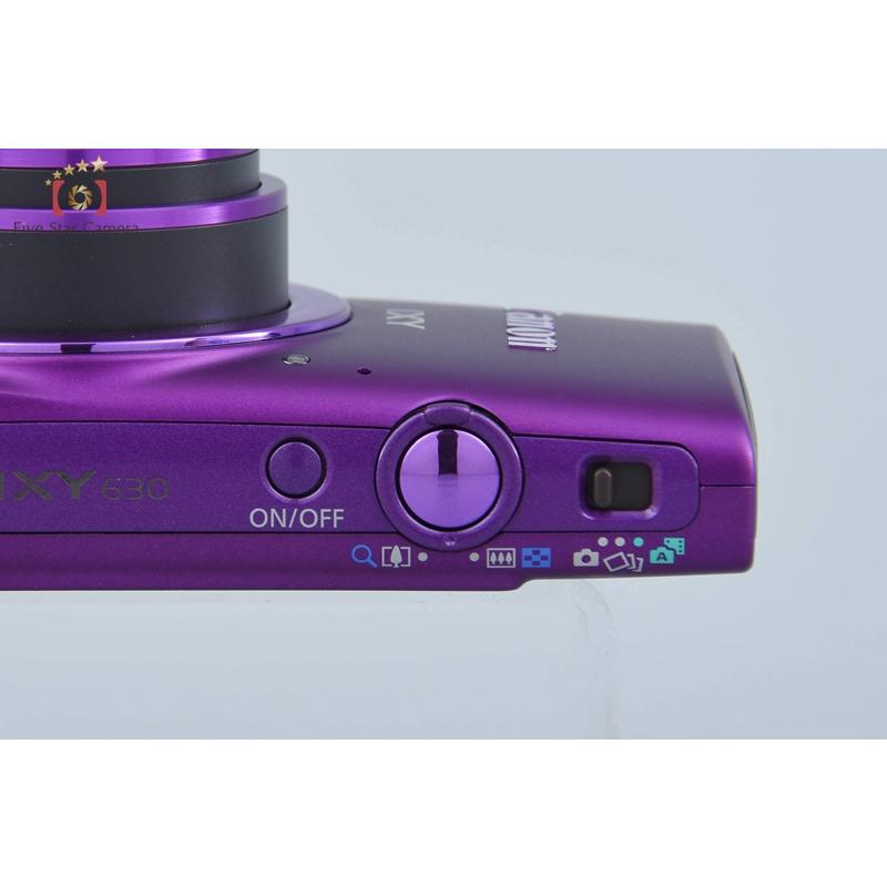 キヤノン 【中古】Canon IXY 630 パープル コンパクトデジタル キヤノン 【中古】Canon IXY 630 パープル コンパクトデジタル