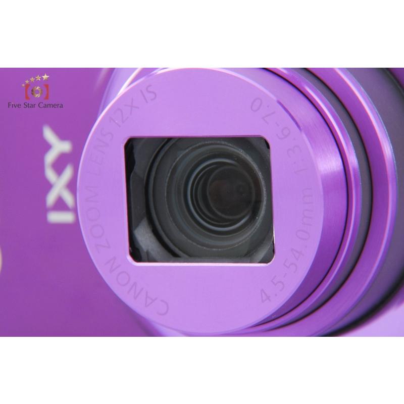 キヤノン 【中古】Canon IXY 630 パープル コンパクトデジタル キヤノン 【中古】Canon IXY 630 パープル コンパクトデジタル