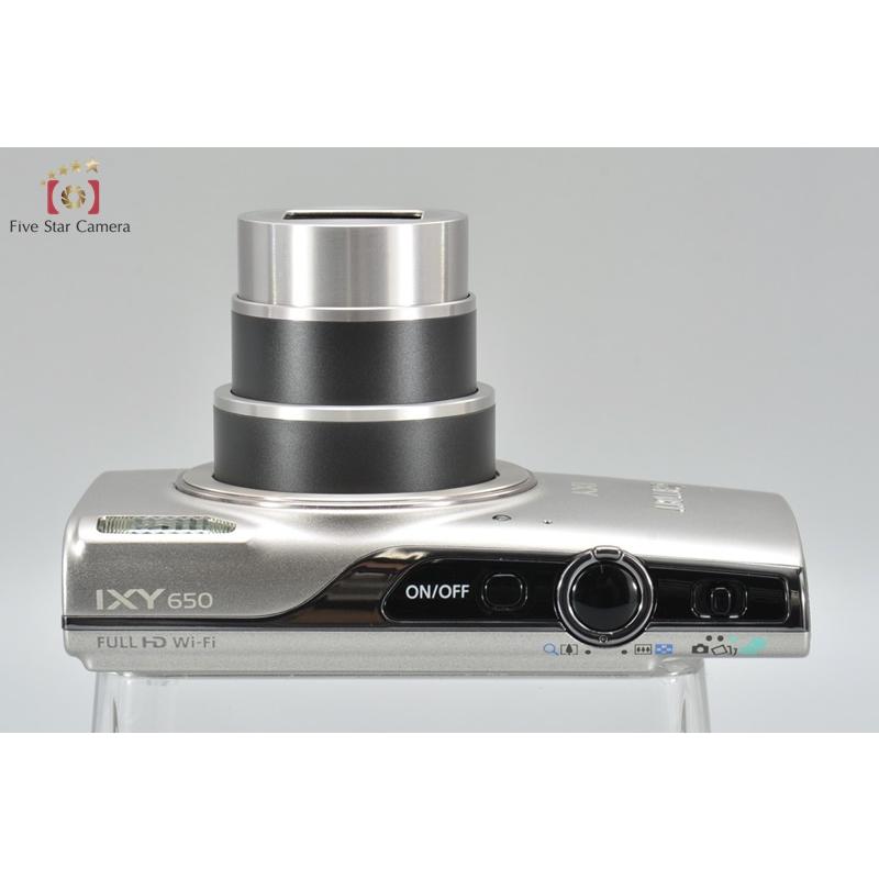 IXY 【中古】Canon キヤノン 650 シルバー コンパクトデジタル IXY 【中古】Canon キヤノン 650 シルバー コンパクトデジタル