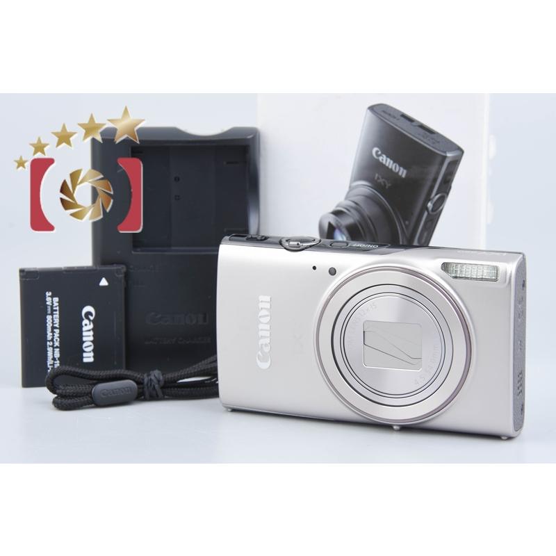 IXY 【中古】Canon キヤノン 650 シルバー コンパクトデジタルカメラ
