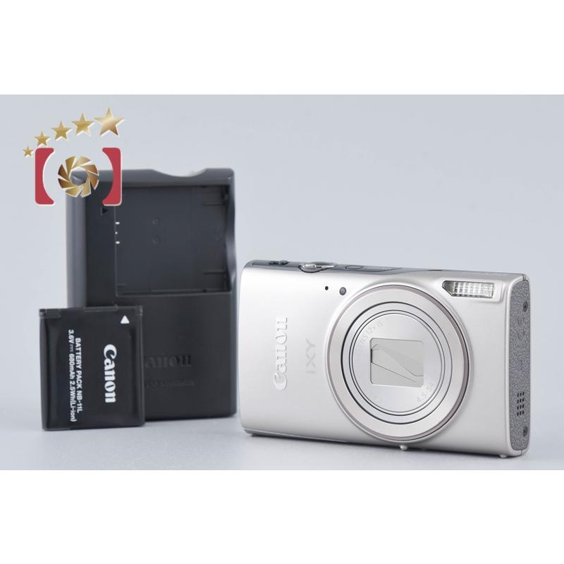 IXY 【中古】Canon キヤノン 650 シルバー コンパクトデジタルカメラ