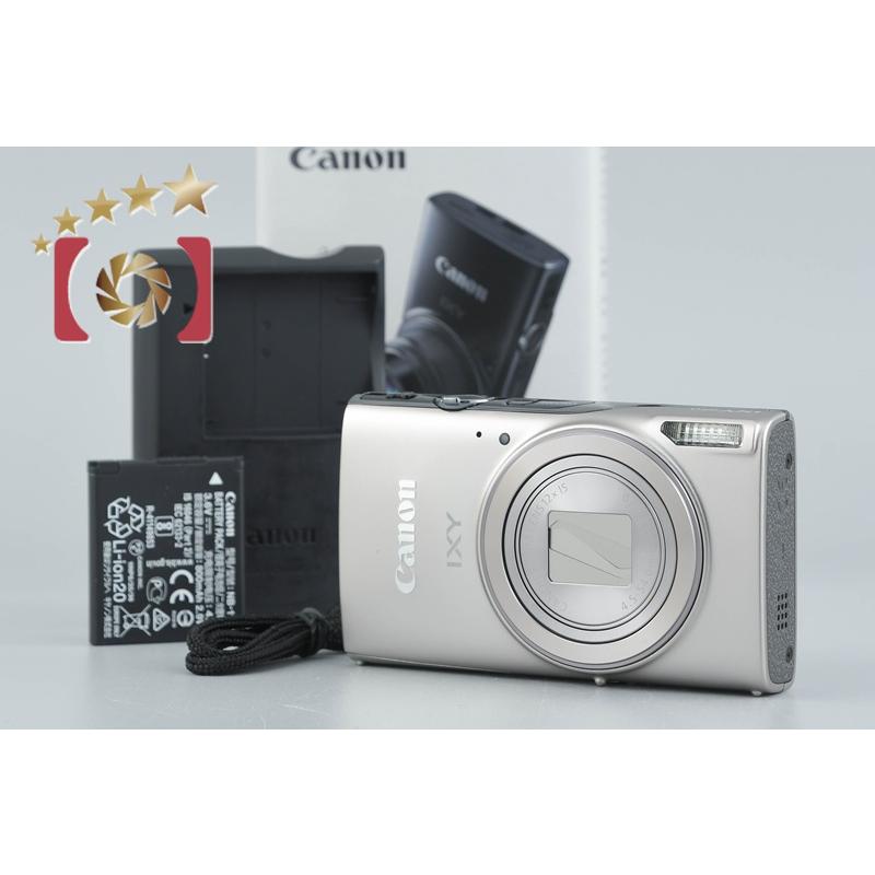 IXY 【中古】Canon キヤノン 650 シルバー コンパクトデジタルカメラ