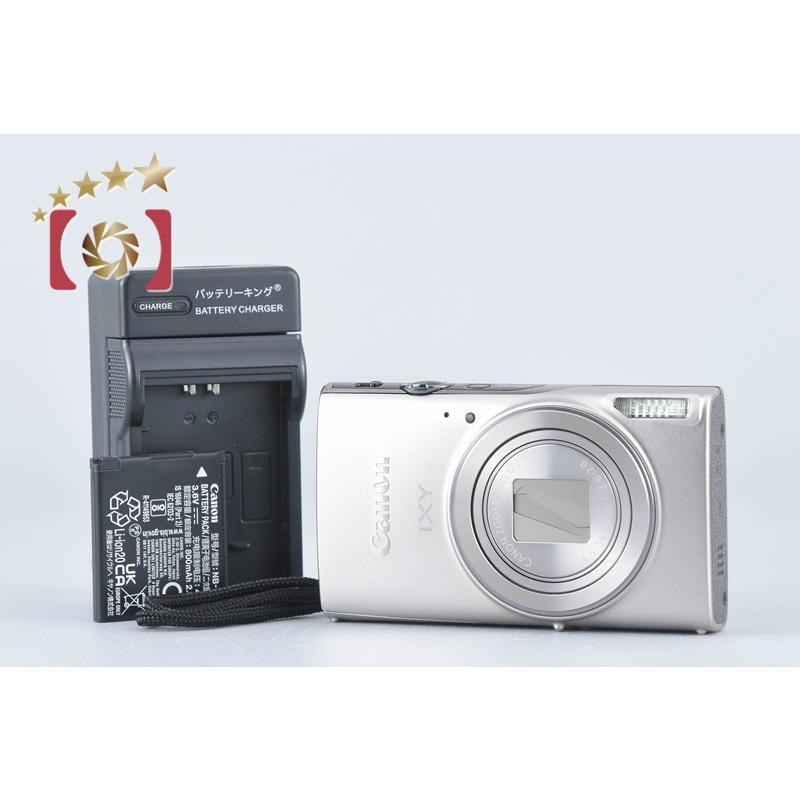 IXY 【中古】Canon キヤノン 650 シルバー コンパクトデジタルカメラ