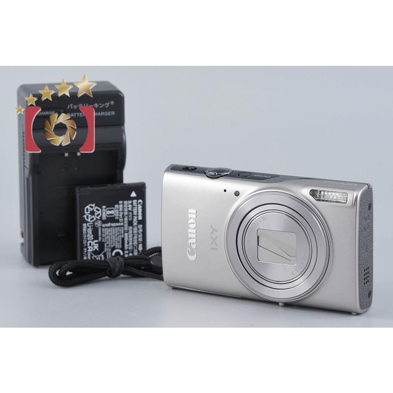 IXY 【中古】Canon キヤノン 650 シルバー コンパクトデジタルカメラ