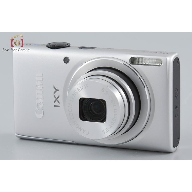【箱付】Canon IXY90F コンパクトデジタルカメラ シルバー IXY DIGITAL 【中古】Canon キヤノン 90F シルバー コンパクト