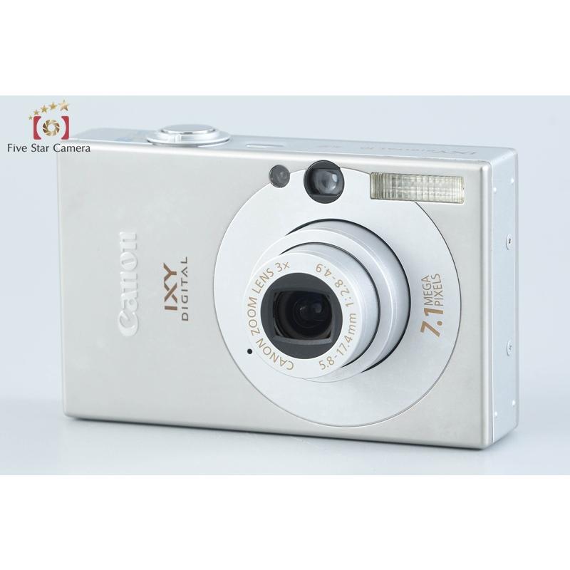 【美品】Canon IXY DIGITAL 10 シルバー　動作確認済 キヤノン Canon IXY DIGITAL 10 Ai AF シルバー : ナチュラル