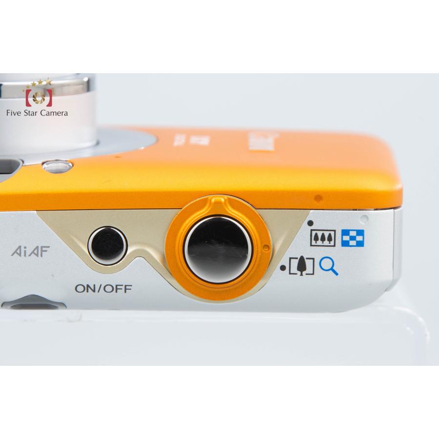 【中古】Canon キヤノン IXY Digital 110 IS オレンジ コンパクトデジタルカメラ 元箱付き｜five-star-camera｜11