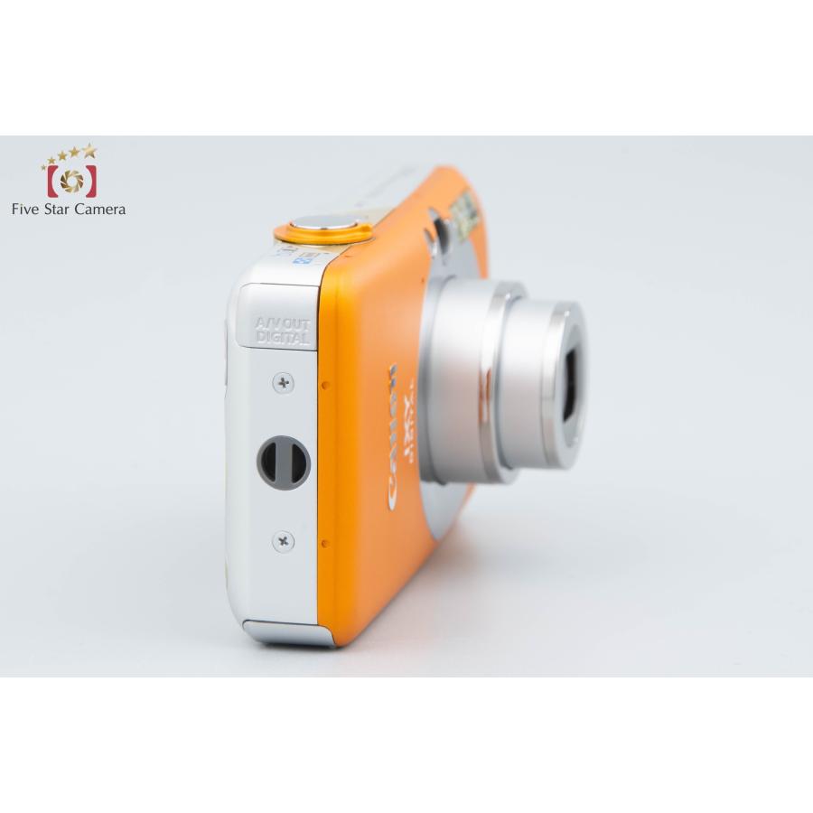 【中古】Canon キヤノン IXY Digital 110 IS オレンジ コンパクトデジタルカメラ 元箱付き｜five-star-camera｜07