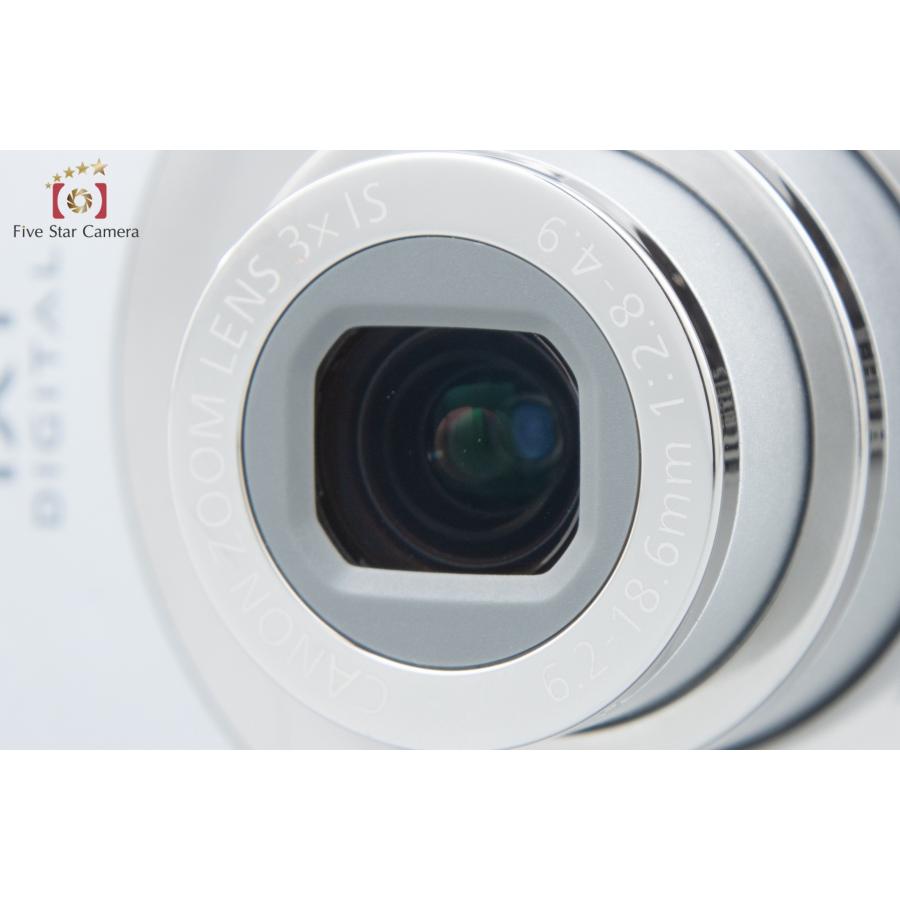【中古】Canon キヤノン IXY Digital 110 IS シルバー コンパクトデジタルカメラ 元箱付き｜five-star-camera｜12