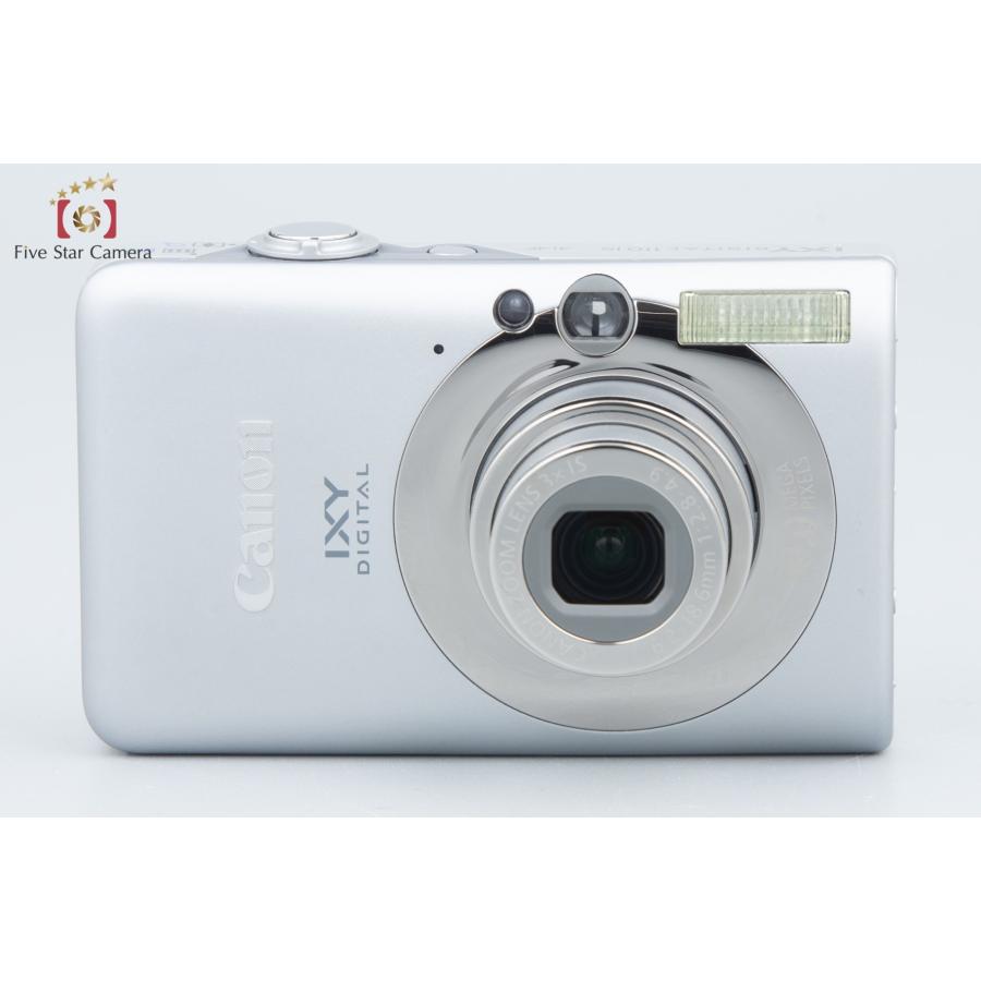 【中古】Canon キヤノン IXY Digital 110 IS シルバー コンパクトデジタルカメラ 元箱付き｜five-star-camera｜04