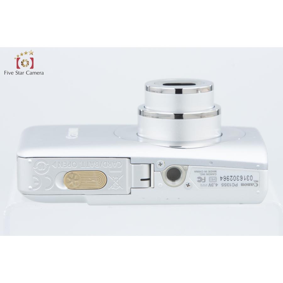 【中古】Canon キヤノン IXY Digital 110 IS シルバー コンパクトデジタルカメラ 元箱付き｜five-star-camera｜09