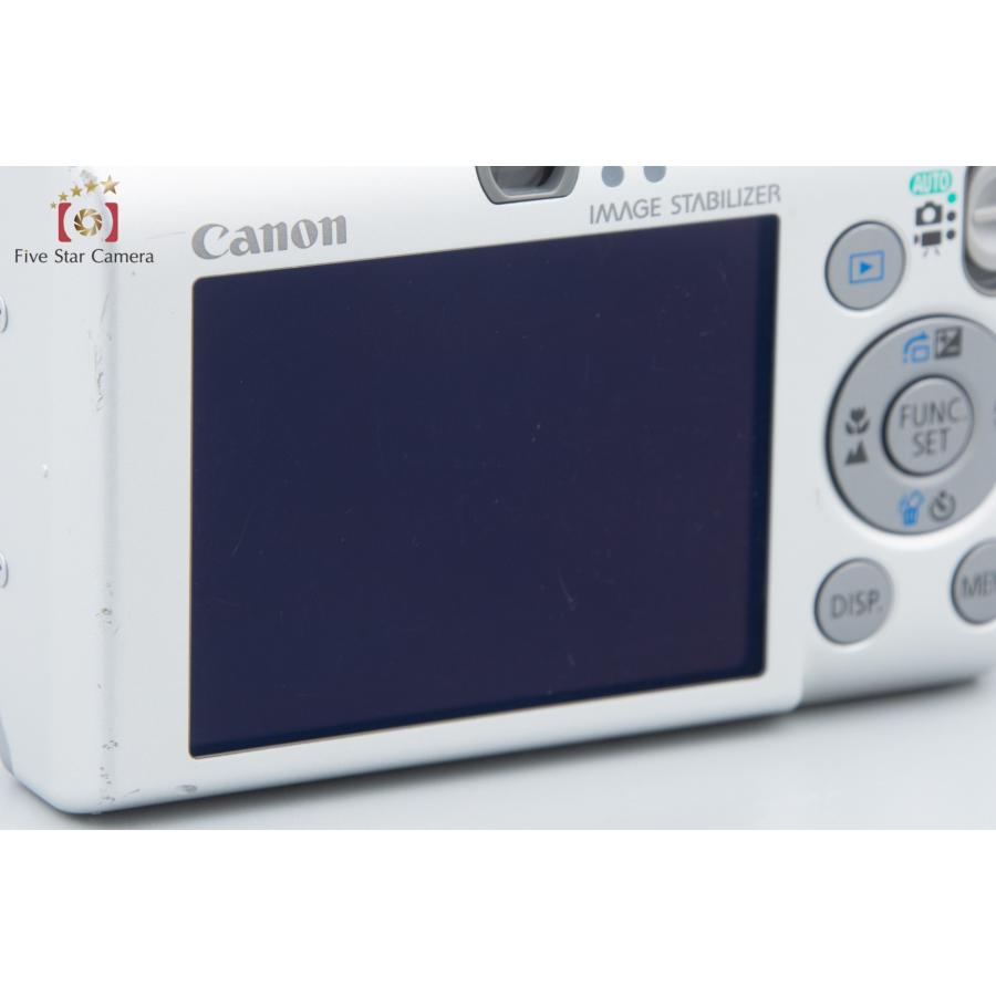 【中古】Canon キヤノン IXY Digital 110 IS シルバー コンパクトデジタルカメラ 元箱付き｜five-star-camera｜10