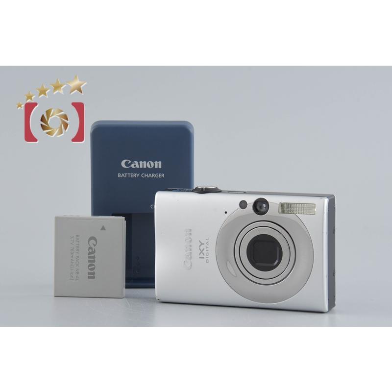 Canon IXY DIGITAL 20 IS デジカメ キャノン シルバー IXY DIGITAL 【中古】Canon キヤノン Digital 20 IS シルバー