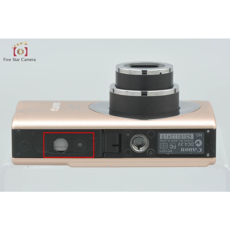 【中古】Canon キヤノン IXY Digital 20 IS キャメル コンパクトデジタルカメラ｜five-star-camera｜09