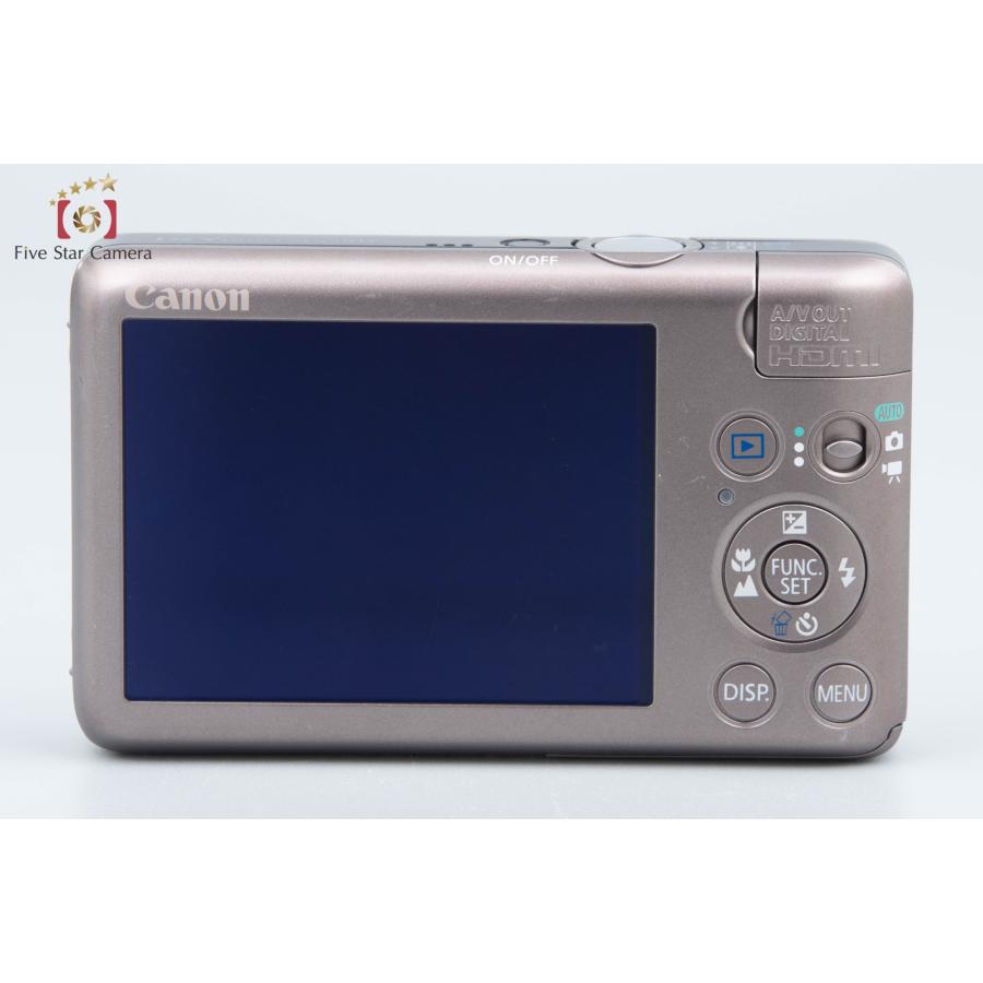 【中古】Canon キヤノン IXY Digital 220 IS ブラウン コンパクトデジタルカメラ 元箱付き｜five-star-camera｜05