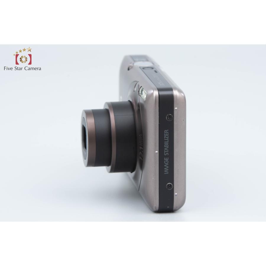 【中古】Canon キヤノン IXY Digital 220 IS ブラウン コンパクトデジタルカメラ 元箱付き｜five-star-camera｜06