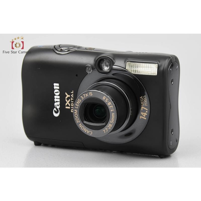 中古】Canon キヤノン IXY Digital 3000 IS ブラック コンパクト 中古】Canon キヤノン IXY Digital 3000 IS ブラック コンパクト