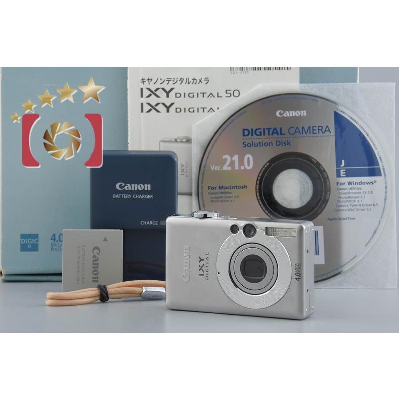IXY DIGITAL 【中古】Canon キヤノン Digital 50 シルバー IXY DIGITAL 【中古】Canon キヤノン Digital 50 シルバー