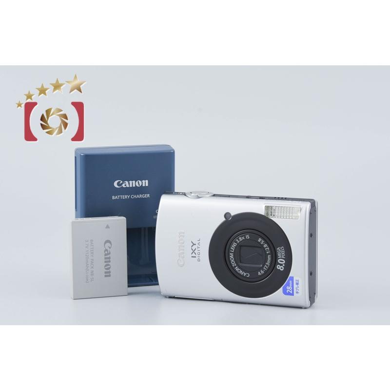 キャノンCanon IXY DIGITAL910 IS 動作確認済　中古品 中古】Canon キヤノン IXY Digital 910 IS シルバー コンパクト