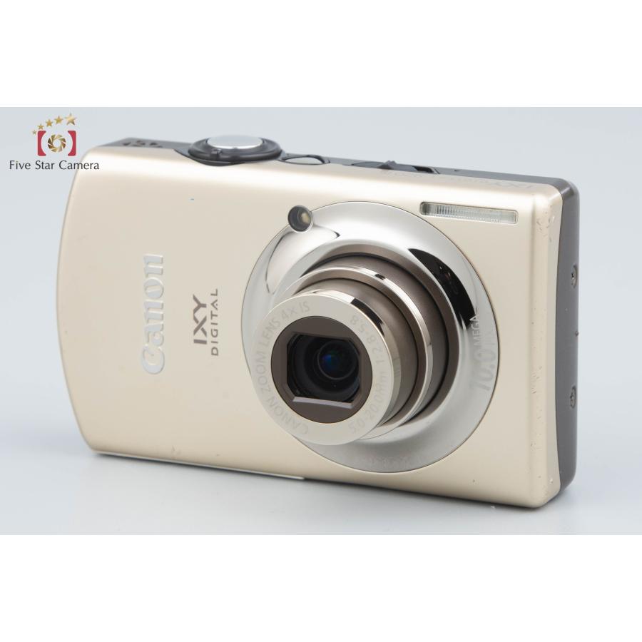 【中古】Canon キヤノン IXY Digital 920 IS ゴールド コンパクトデジタルカメラ 元箱付き｜five-star-camera｜02