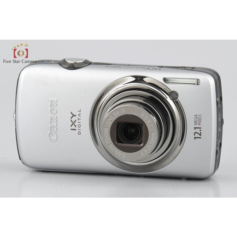 【中古】Canon キヤノン IXY Digital 930 IS シルバー コンパクトデジタルカメラ canonixydigital