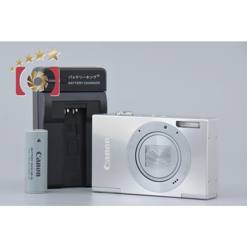 IXY 【中古】Canon キヤノン 3 シルバー コンパクトデジタルカメラ