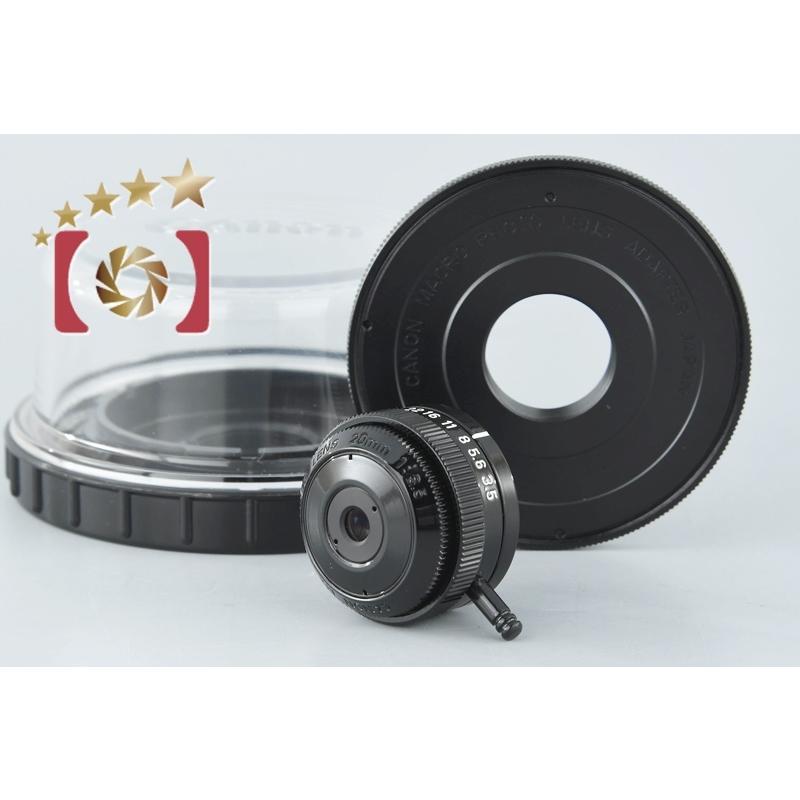 キヤノン（Canon） 【中古】Canon MACRO PHOTO LENS 20mm f/3.5 : 中古