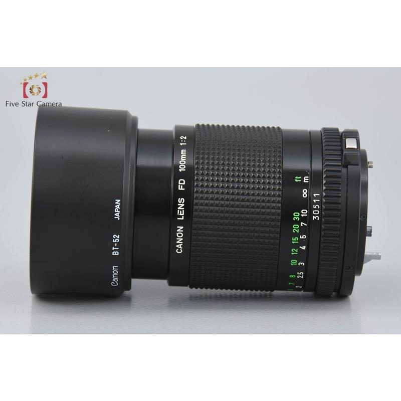 キヤノン（Canon） 【中古】Canon New FD 100mm f/2 : 中古カメラの