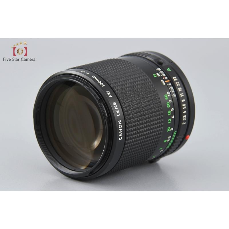キヤノン（Canon） 【中古】Canon New FD 100mm f/2 : 中古カメラの
