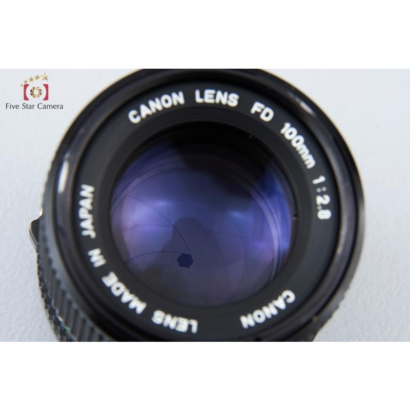 【中古】Canon キヤノン New FD 100mm f/2.8｜five-star-camera｜02