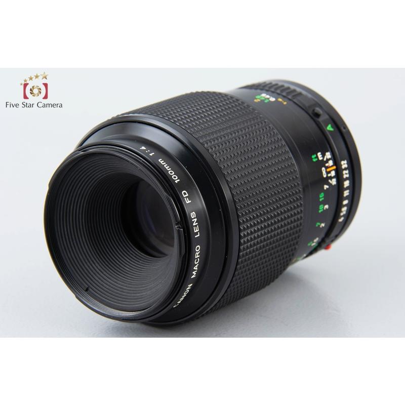 キヤノン（Canon） 【中古】Canon New FD 100mm f/4 MACRO : 中古