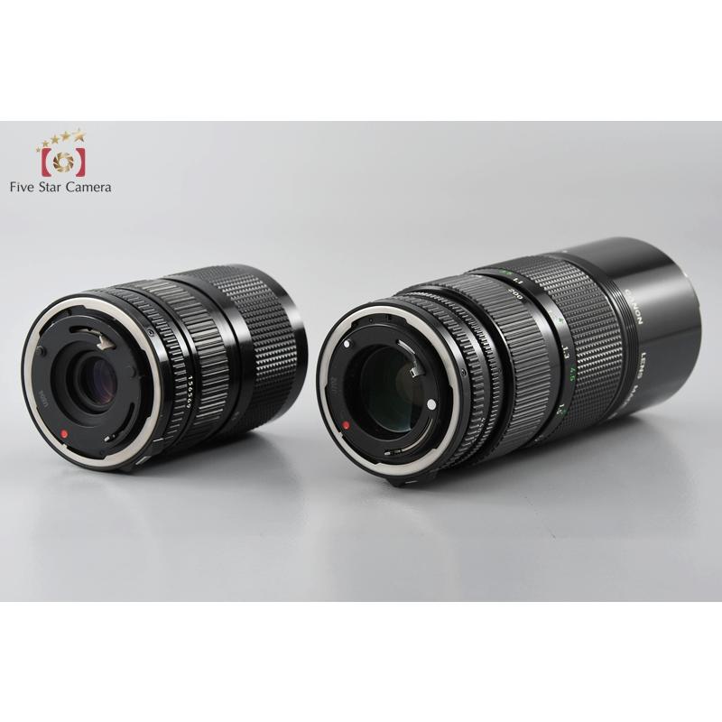 【中古】Canon キヤノン New FD 35-70mm f/4 + New FD 80-200mm f/4｜five-star-camera｜05