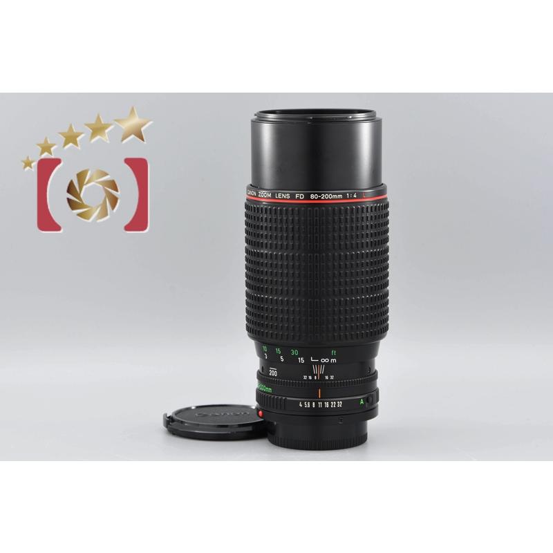 Canon 高画質Lレンズ 80-200mm f/4 FDマウント Canon 高画質Lレンズ 80-200mm f/4 FDマウント