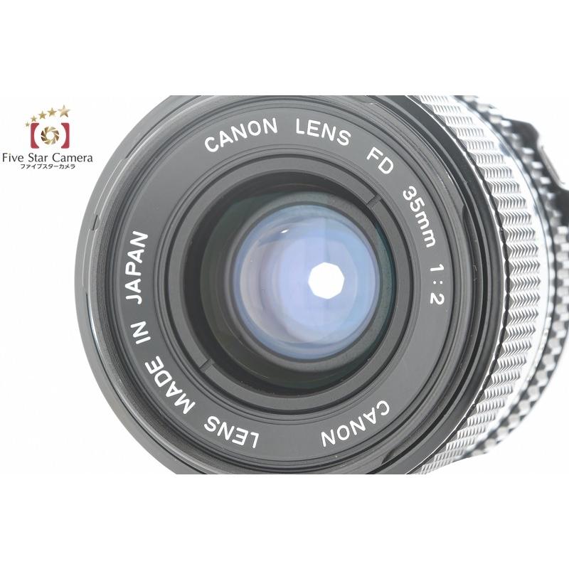 【中古】Canon キヤノン New FD 35mm f/2 :canon-newfd-352-0815-:中古カメラのファイブスターカメラ - 通販 - Yahoo!ショッピング