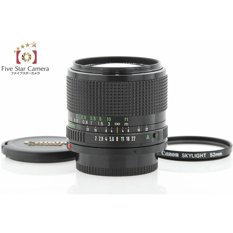 NEAR MINT+]CANON MACRO NEW FD NFD 100mm F/4 MF macro téléobjectif du