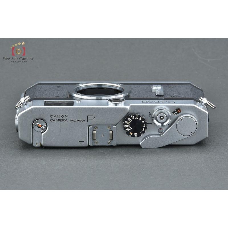 キヤノン 【中古】Canon P レンジファインダーフィルムカメラ キヤノン 【中古】Canon P レンジファインダーフィルムカメラ